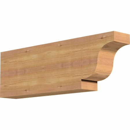 Newport Smooth Rafter Tail, Western Red Cedar, 3 1/2W X 8H X 24L